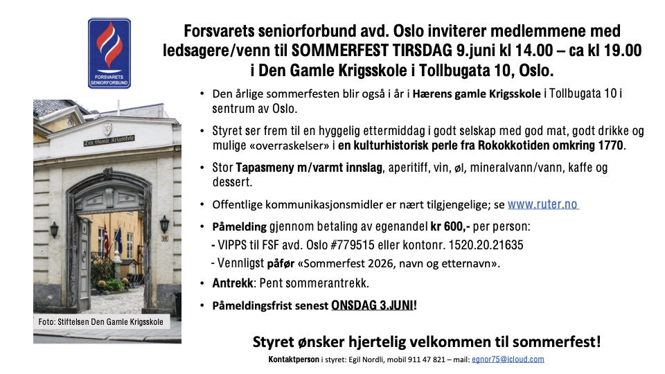 Artikkelbilde til artikkelen Sommerfest på T-10 9 juni 2026